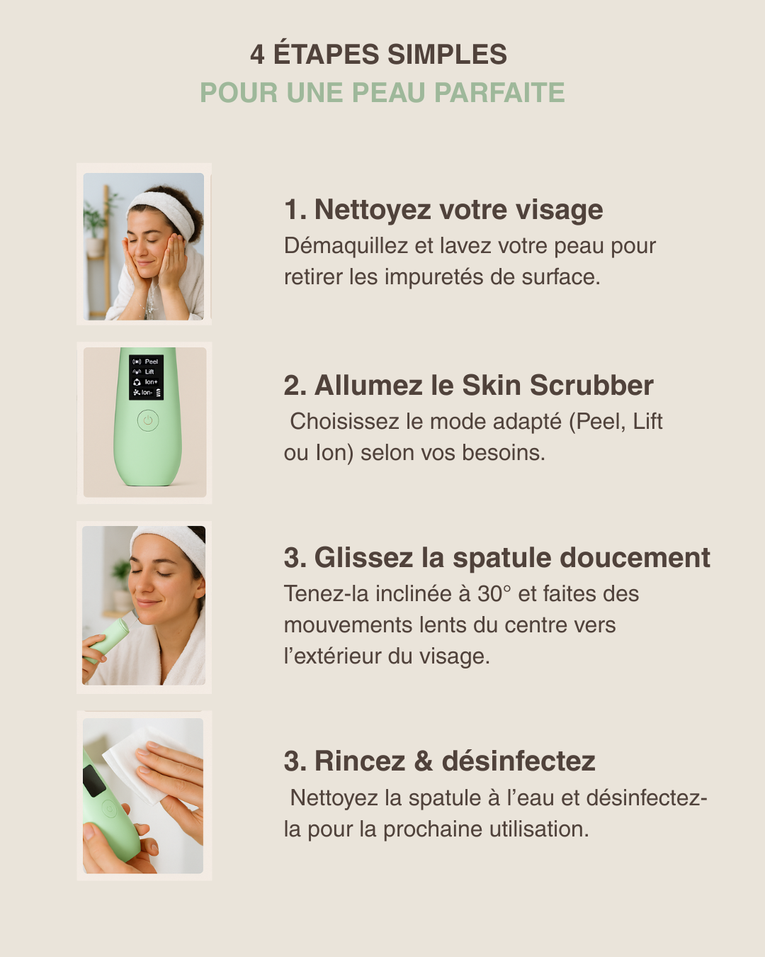Skin Scrubber – L’Allié Peau Zéro Défaut