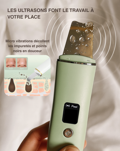 Épurateur de peau ultrasonique