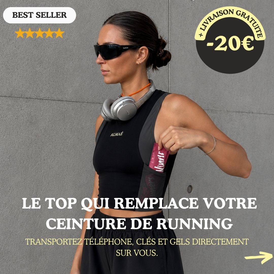 Top Running Poches Intégrées